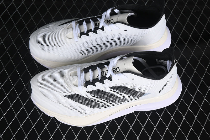 adidasUnisex Adizero Boston 12 - Cloud White