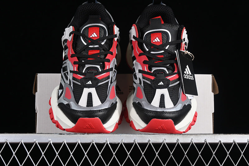 adidasUnisex Vento XLG Deluxe - Black Silver Red