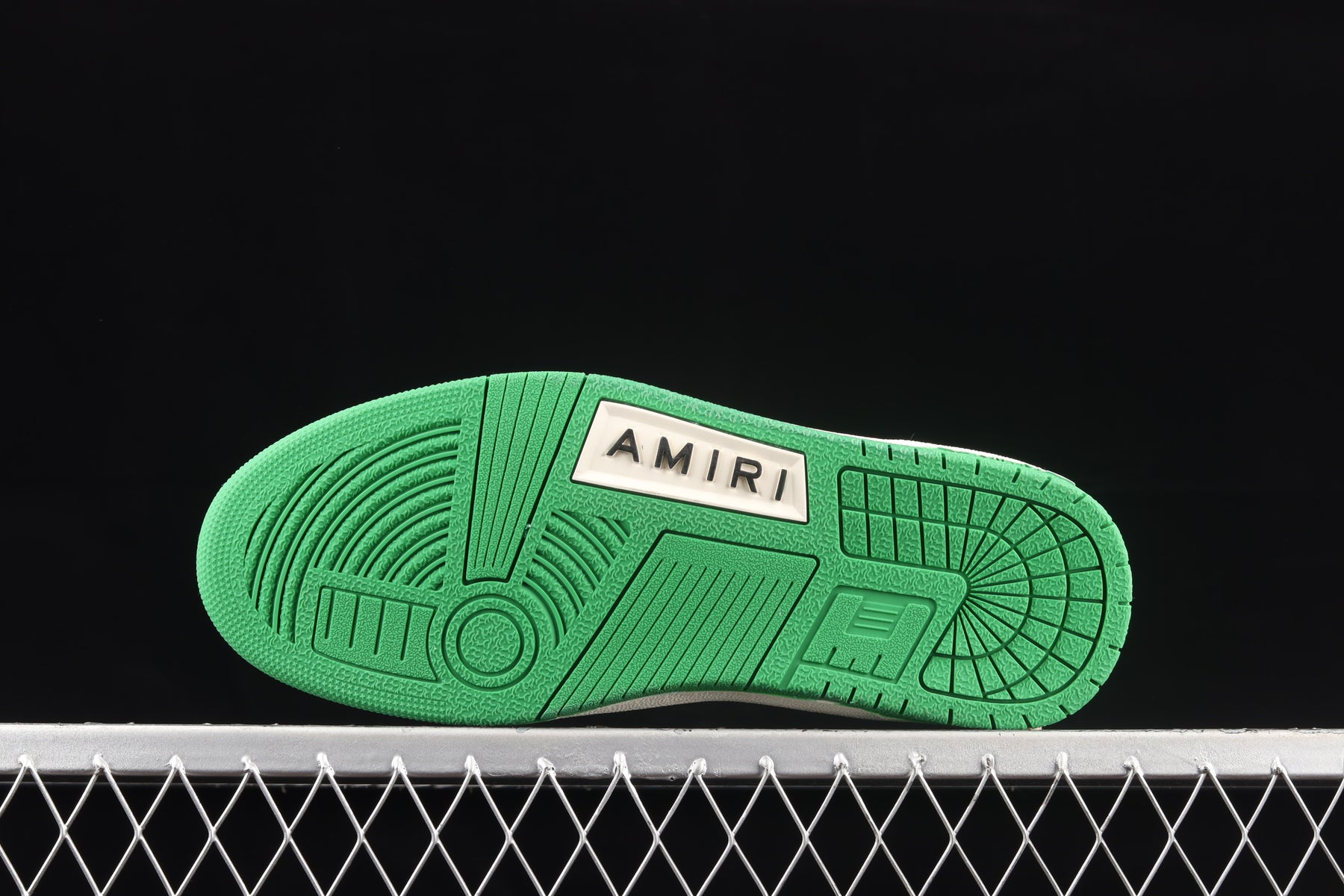 Amiri Skel Low Top - Green/White