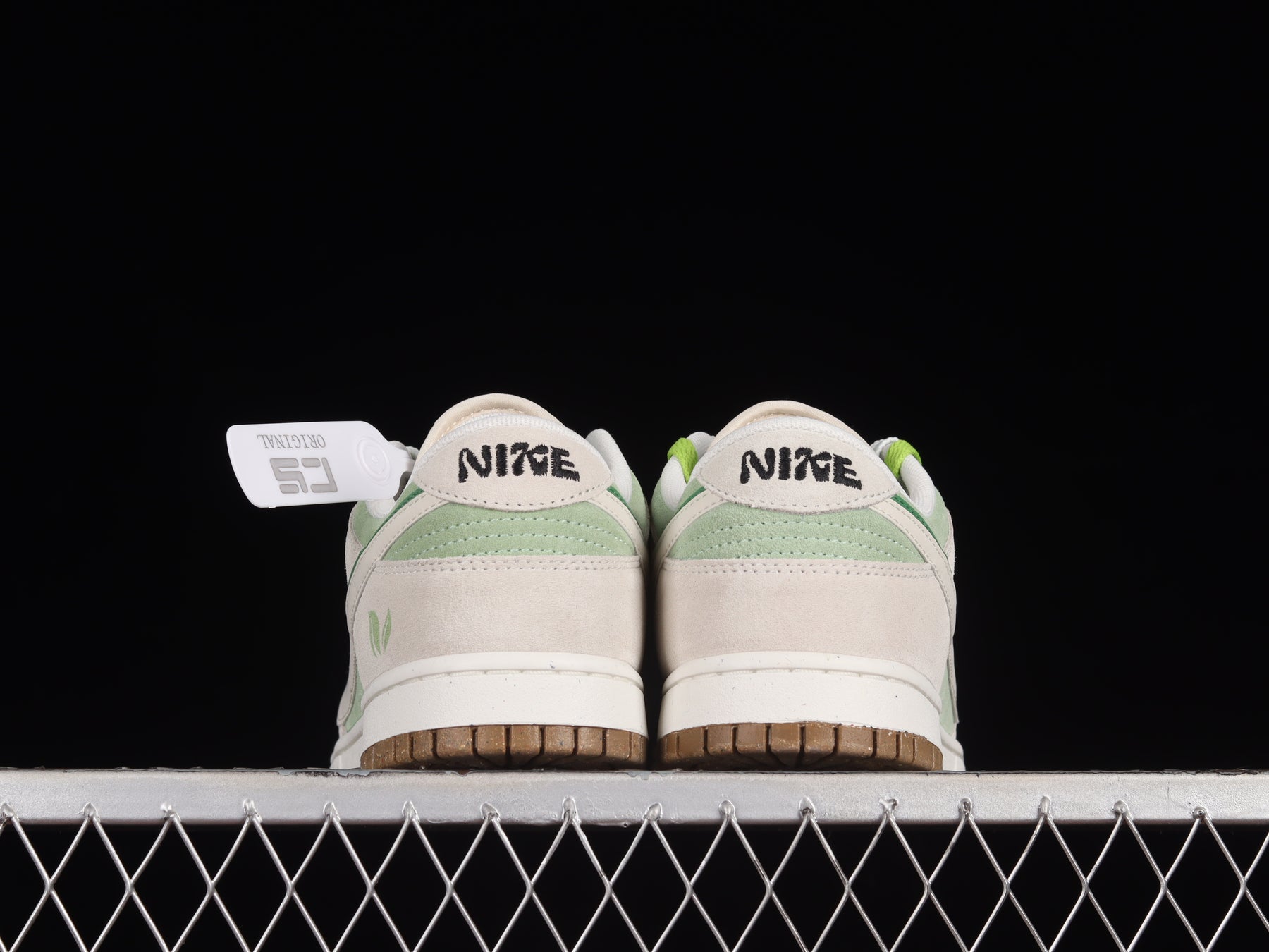 NikeMens Dunk Low 85 - Grey Green