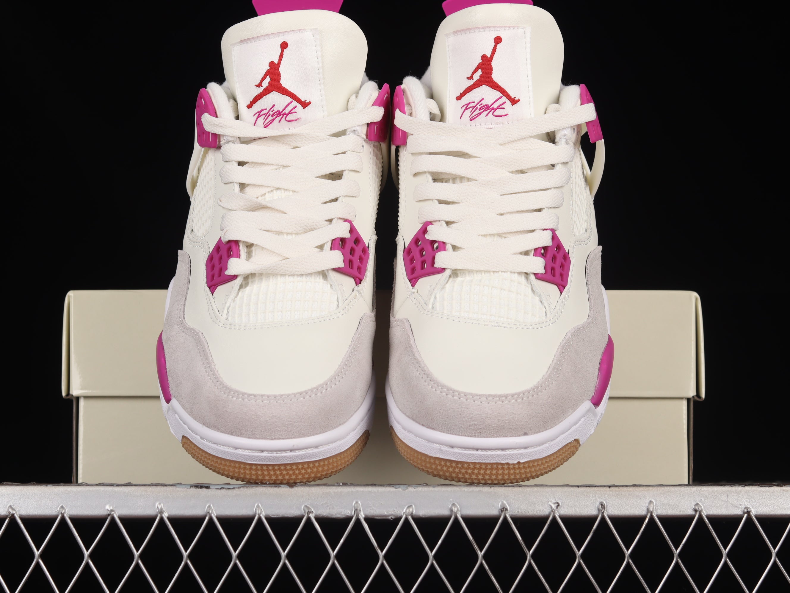 Air Jordan 4 AJ4 - Sapphire/Fuchsia