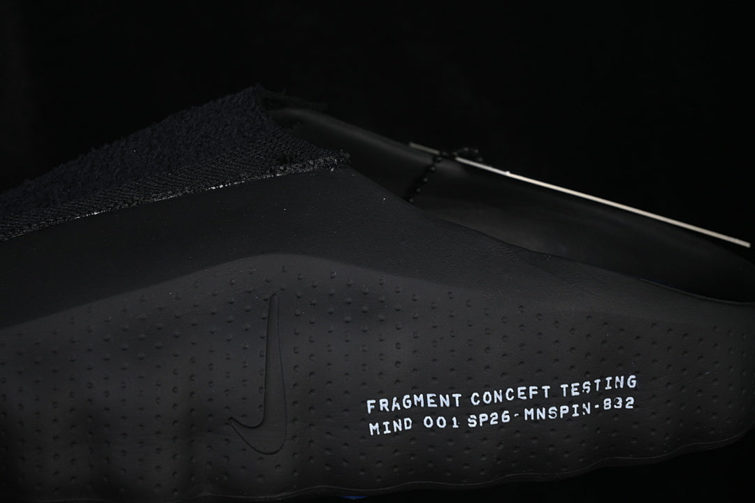 Fragment x NikeUnisex Mind 001  Slide - "Black"