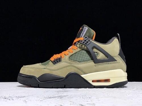 Air Jordan 4 AJ4 - Olive Green