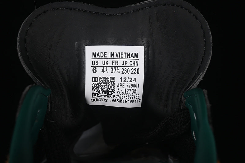 adidasUnisex Samba OG - Black Green Leopard