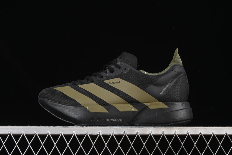 adidasUnisex Adizero Adios Pro 4 - Black Focus Olive