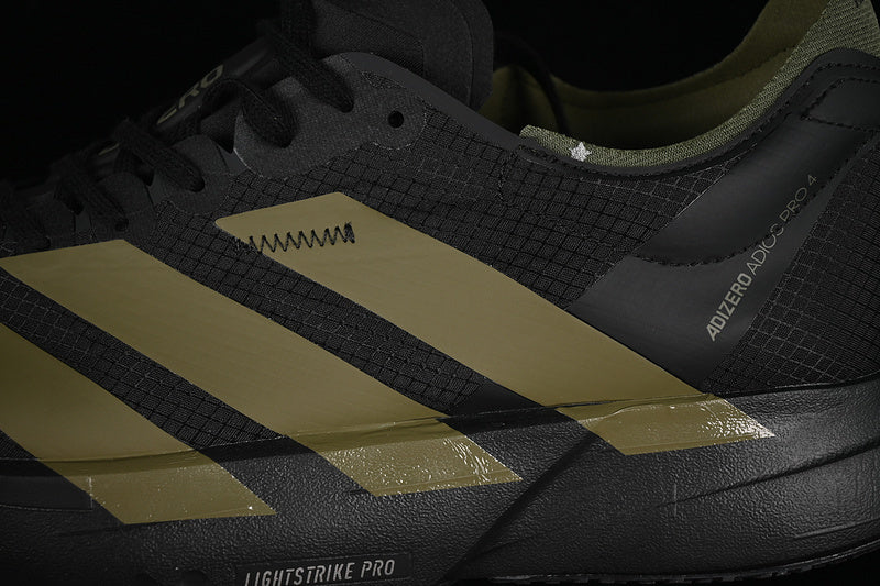 adidasUnisex Adizero Adios Pro 4 - Black Focus Olive