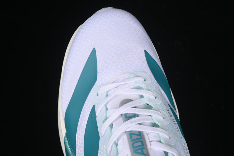 adidasUnisex Adizero Adios Pro 4 - White Pulse Teal