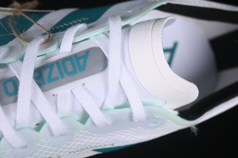 adidasUnisex Adizero Adios Pro 4 - White Pulse Teal