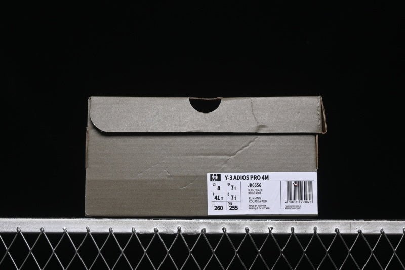 Unisexadidas Y-3 Adios Pro 4 - Beige Orbit Grey Black