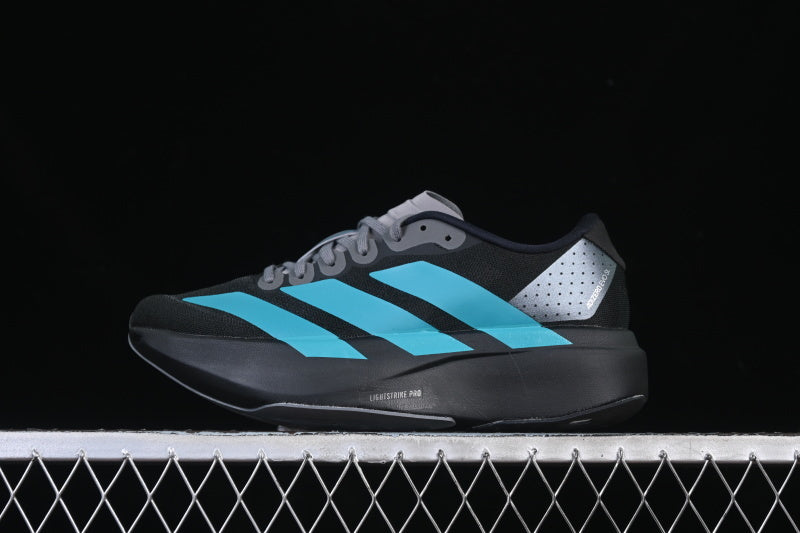 adidasUnisex Adizero Evo SL - Black Pure Teal