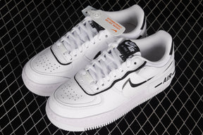 NikeMens Air Force 1 AF1 Shadow - Black/White
