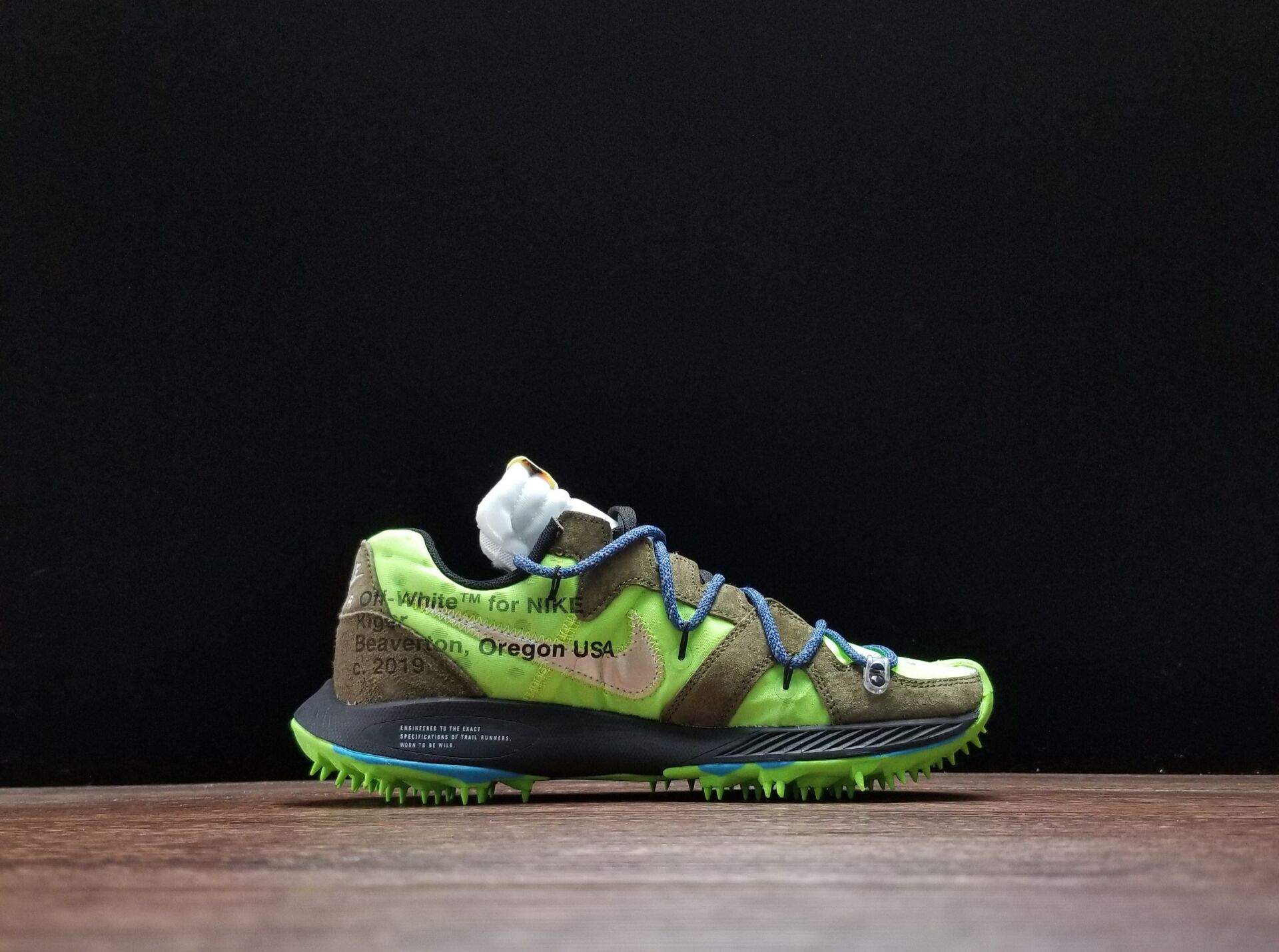 Off White x NikeUnisex Zoom Terra Kiger 5 - Green