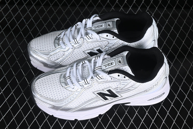 New Balance 740 - White Silver Navy