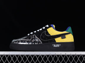 Louis Vuitton x NikeMens Air Force 1 AF1 - Virgil Abloh Black