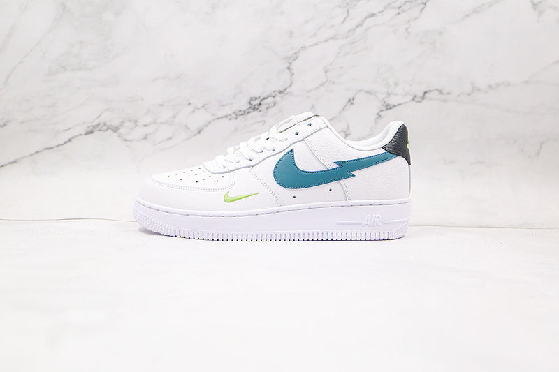 NikeMens Air Force 1 Low - White Aquamarine