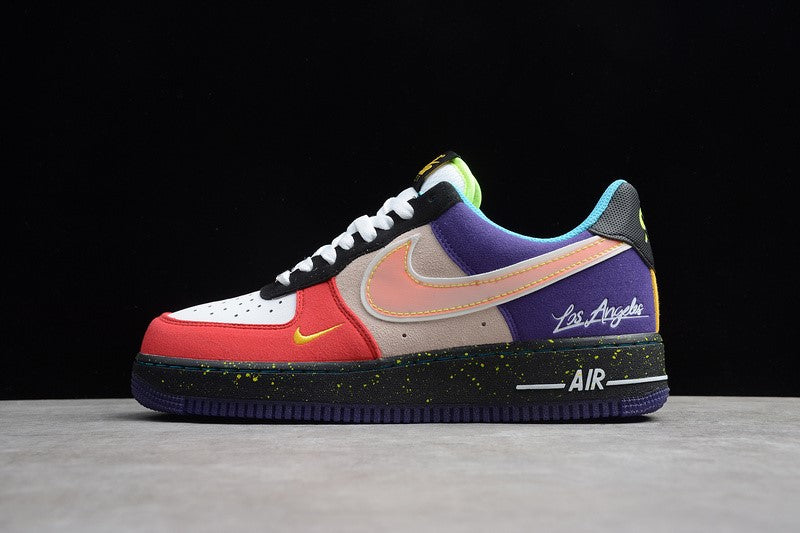 NikeMens Air Force 1 AF1 Low - "What The LA"