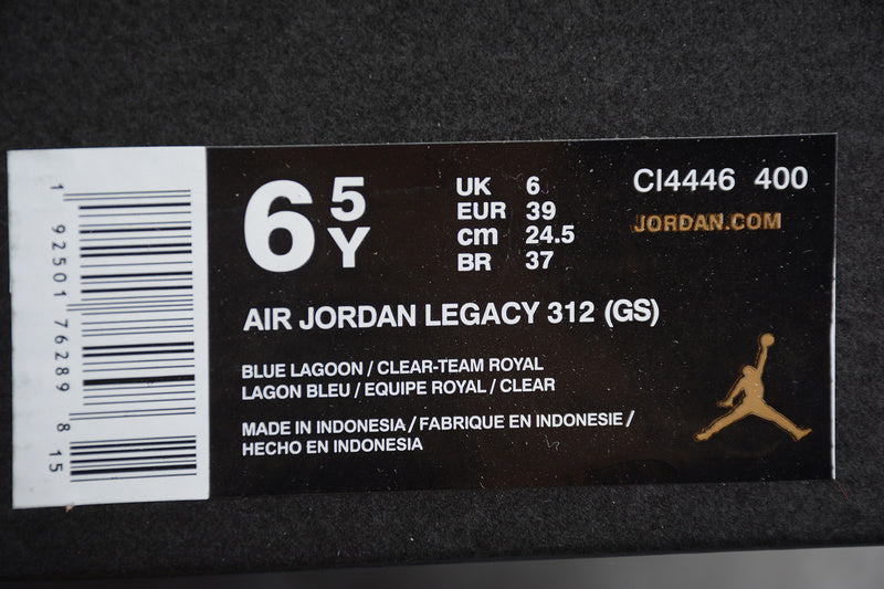 Air Jordan Legacy 312 High - Lake Blue