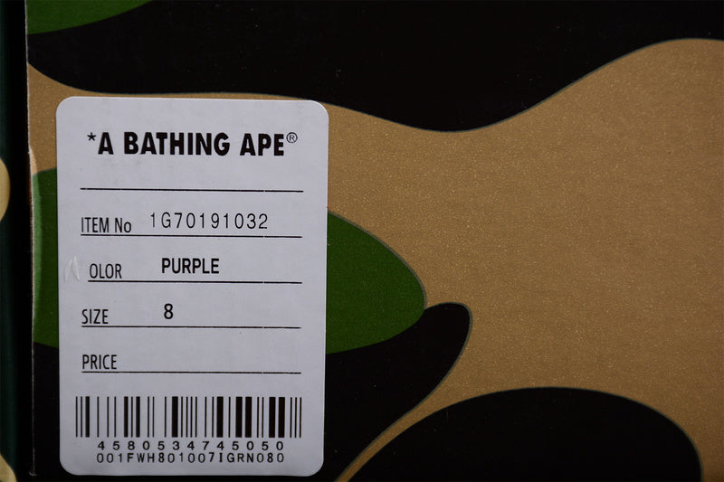 A Bathing Ape Bape SK8 STA - Court Purple