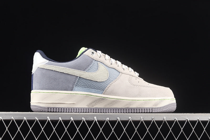 NikeMens Air Force 1 AF1 Low - Mountain White/Grey Stone