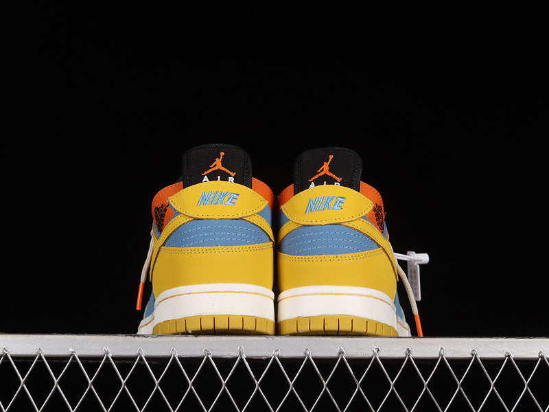 NikeMens SB Dunk Low - Blue/Orange