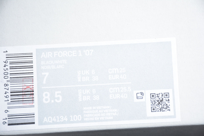 NikeMens  Airforce 1 AF1 Low - Tuxedo