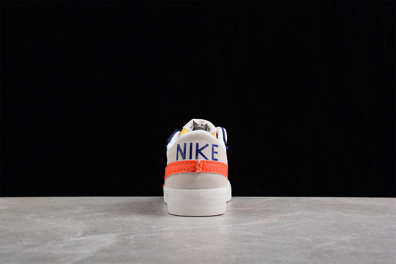 NikeMens Blazer Low 77 Jumbo - Deep Royal/Safety Orange