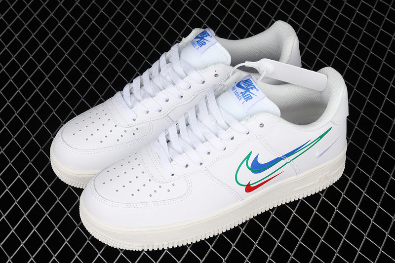 NikeMens Air Force 1 Low - Multi-Swoosh