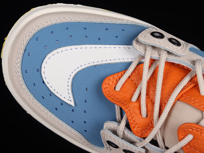 NikeMens SB Dunk Low - Blue/Orange