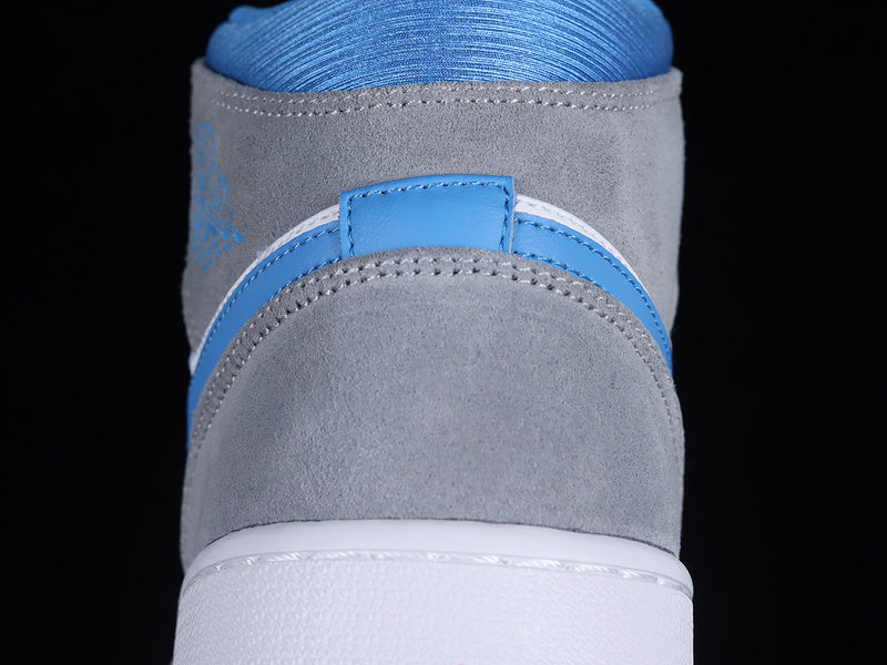 Air Jordan 1 AJ1 Mid - University Blue/Grey