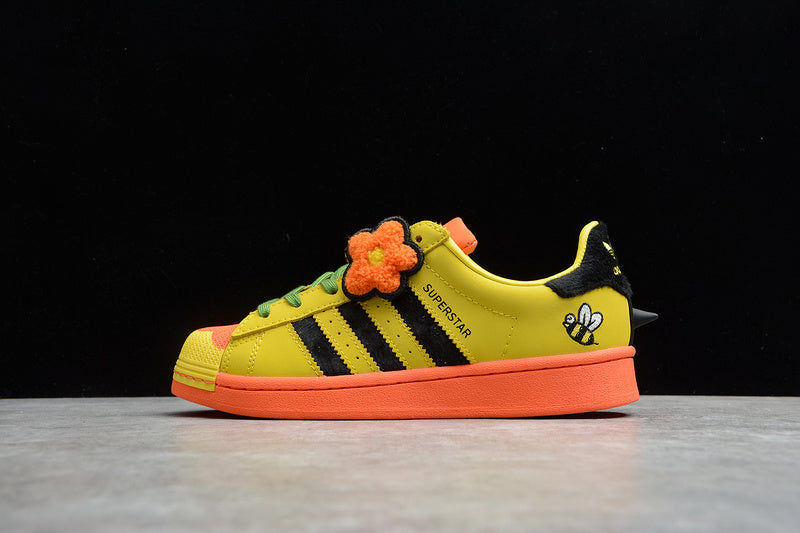 adidasWMNS × Melting Sadness Super Star - Yellow/Black