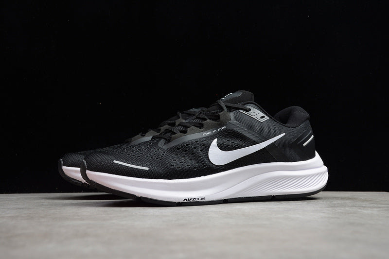 NikeMens Air Zoom Structure 23 - Black/White