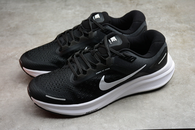 NikeMens Air Zoom Structure 23 - Black/White