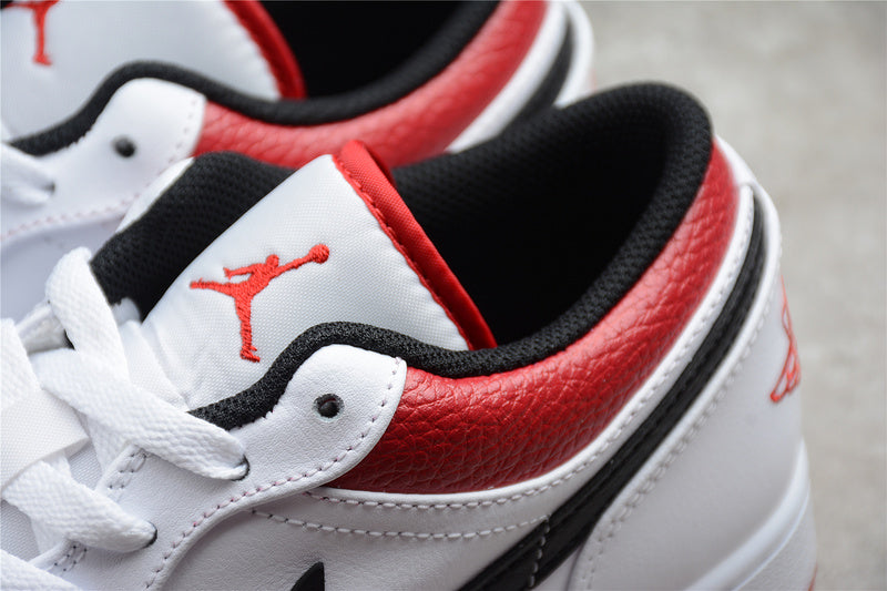 Air Jordan 1 AJ1 Low - White/University Red