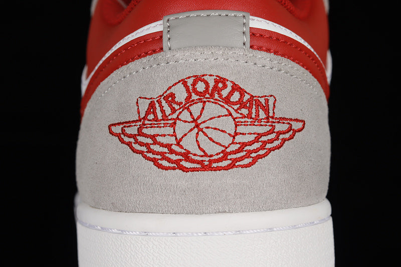 Air Jordan 1 AJ1 Low Light - Smoke Grey Gym Red