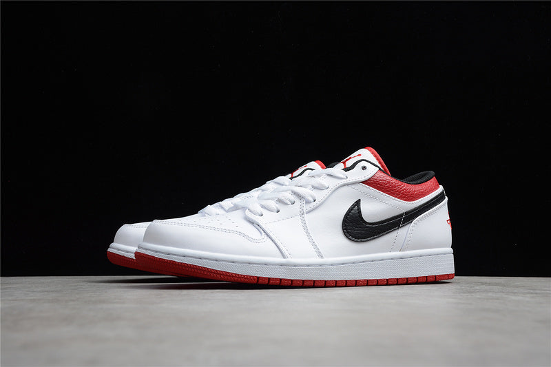 Air Jordan 1 AJ1 Low - White/University Red