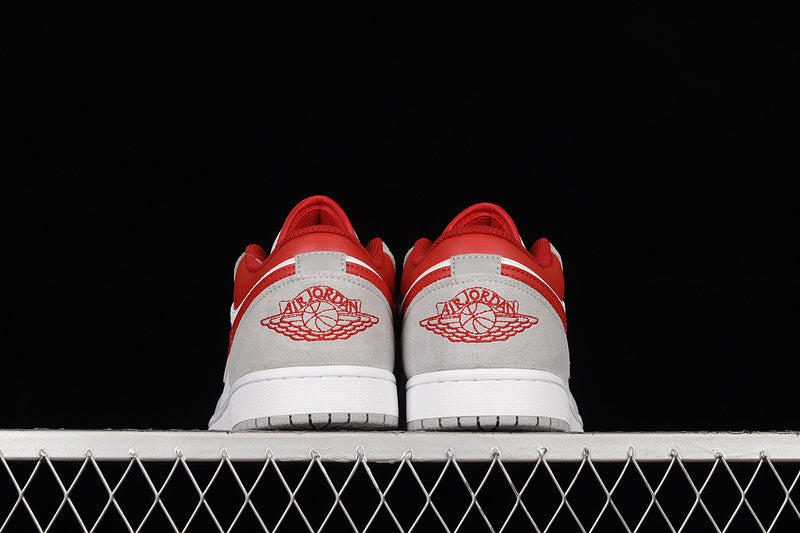 Air Jordan 1 AJ1 Low Light - Smoke Grey Gym Red