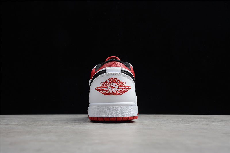 Air Jordan 1 AJ1 Low - White/University Red