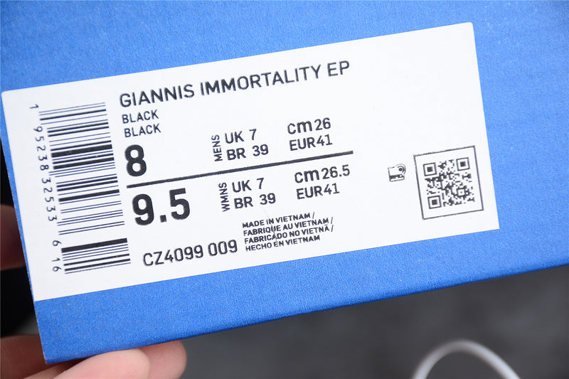 NikeMens Giannis Immortality - Black Anthracite