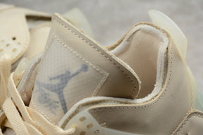 WMNS Off-White x Air Jordan 4 AJ4 Retro - Sail