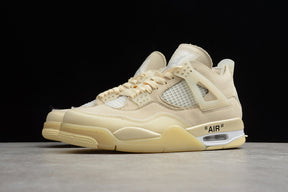 WMNS Off-White x Air Jordan 4 AJ4 Retro - Sail