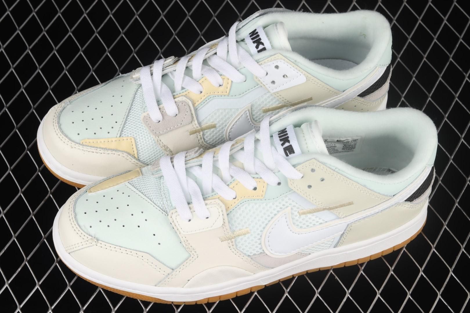 NikeMens Dunk Low Scrap - Sea Glass