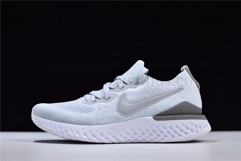 NikeMen's Epic React Flyknit 2 - Pure Platinum