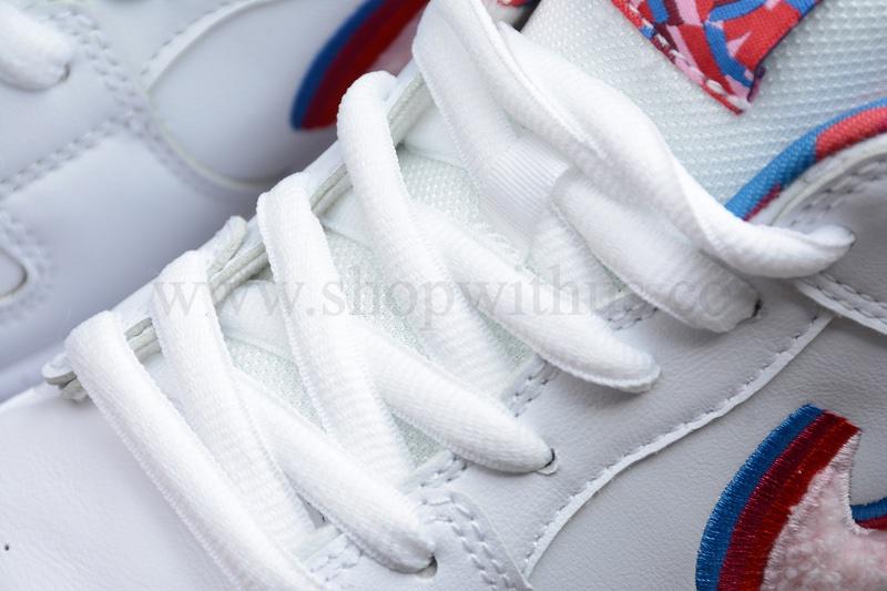 Parra x NikeSB Dunk Low - White/Red-Pink