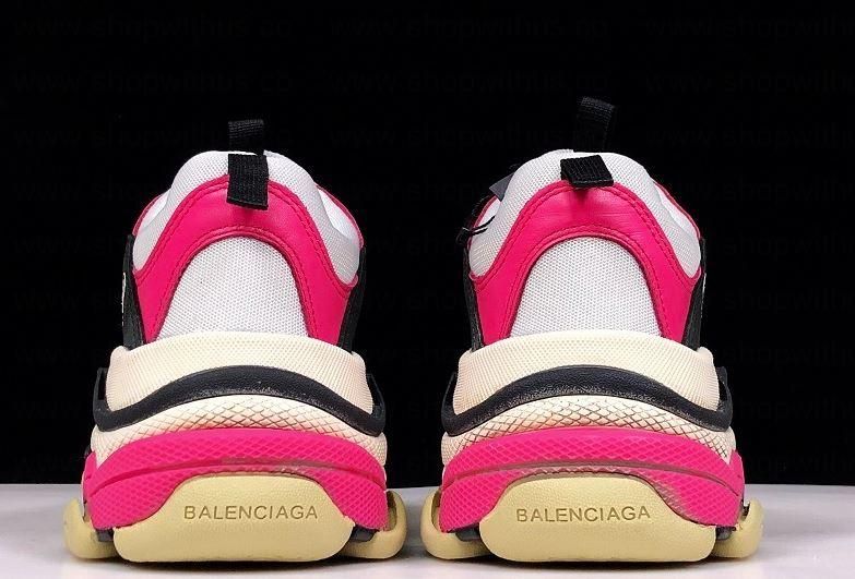 WMNSBalenciaga Triple S - Black/Pink