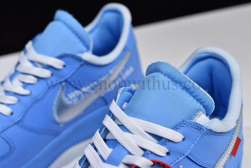 NikeAir Force 1 Low Off-White MCA - University Blue