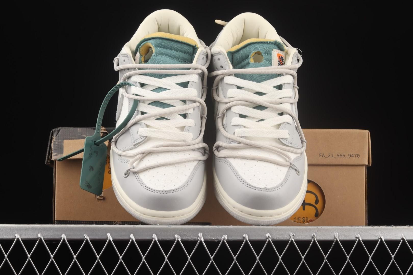 Off White X NikeMens Dunk Low - Lot 42