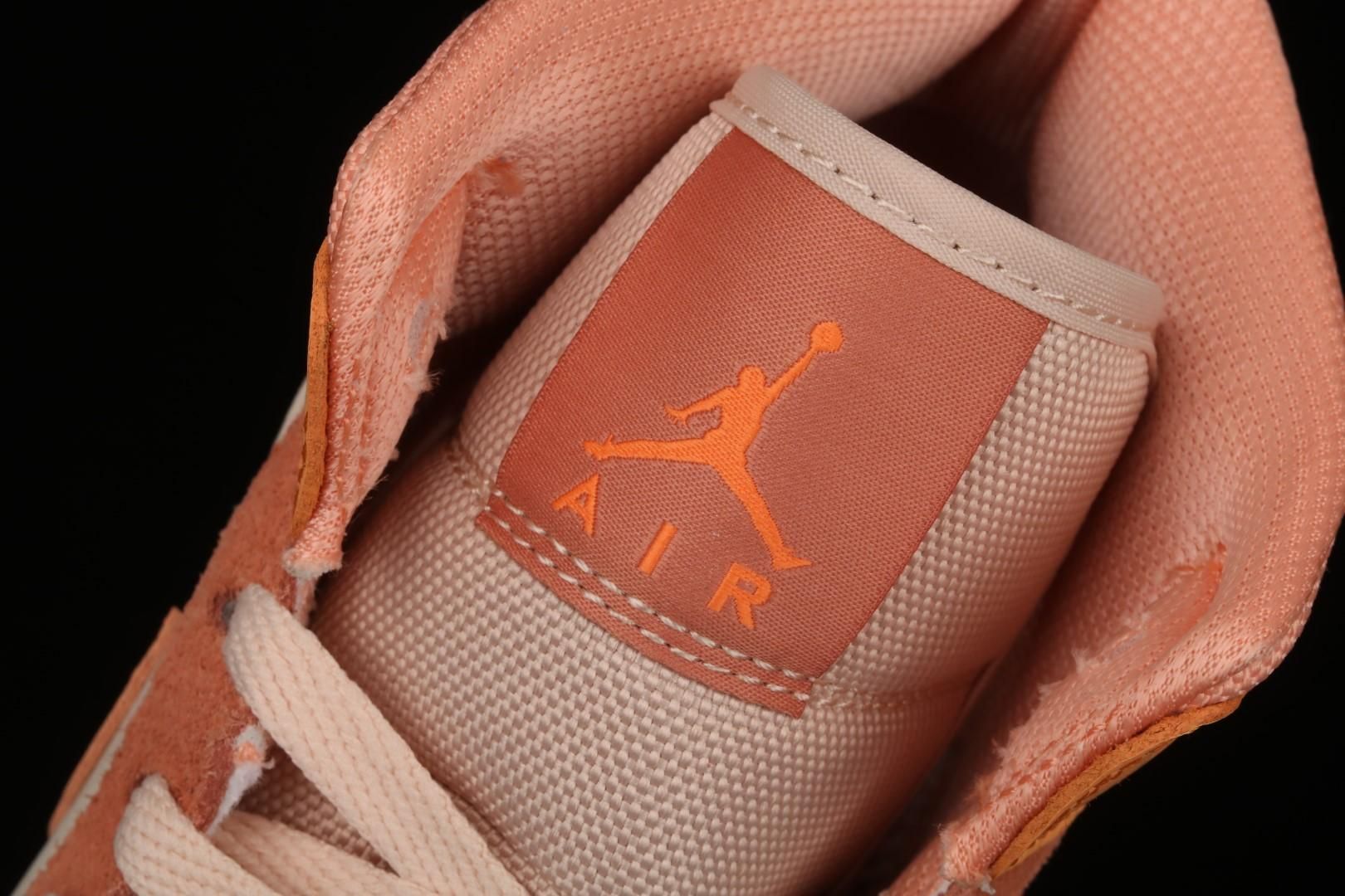 Air Jordan 1 AJ1 Mid - Apricot Orange