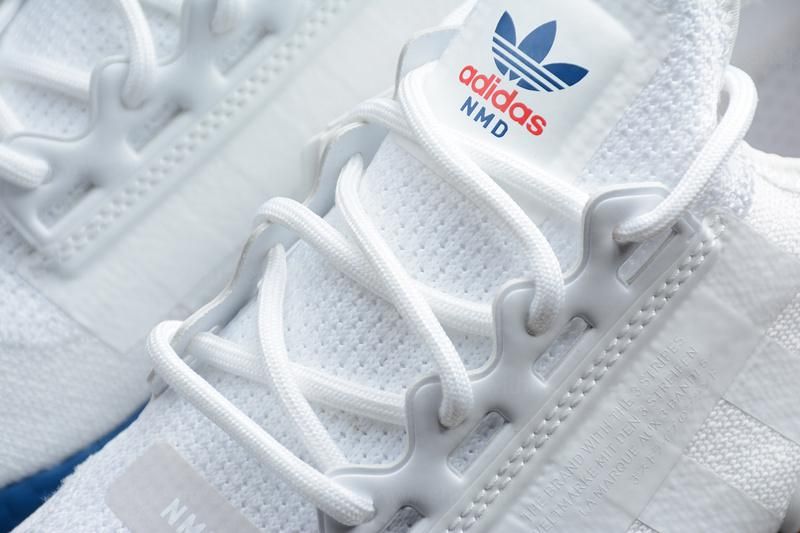 adidasNMD R1 v2 - White/Red/Blue