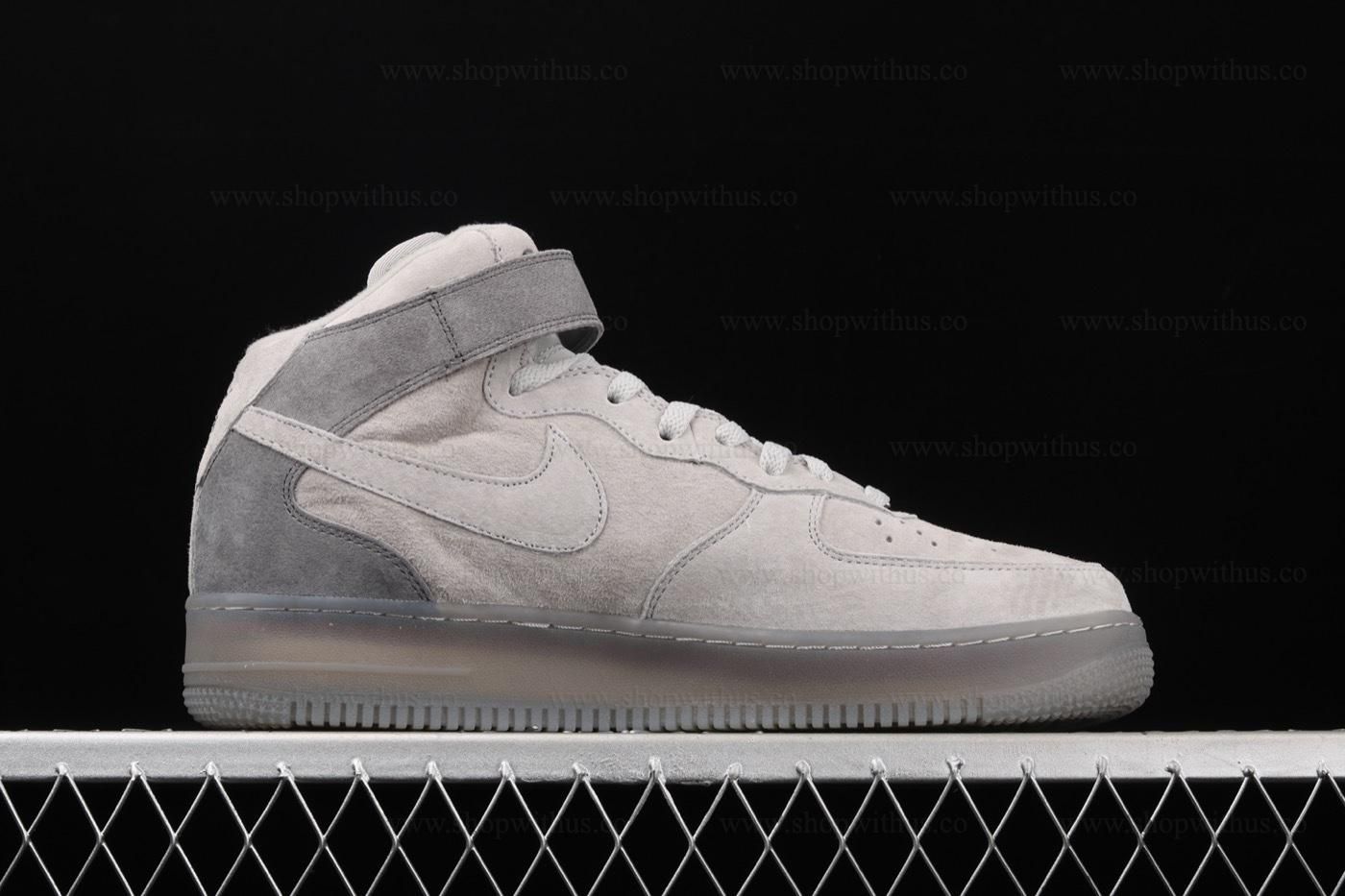 Reigning Champ x NikeAir Force 1 AF1 Mid  - Wolf Grey