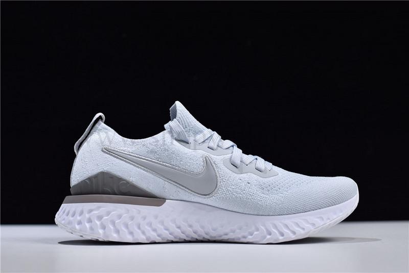 NikeMen's Epic React Flyknit 2 - Pure Platinum